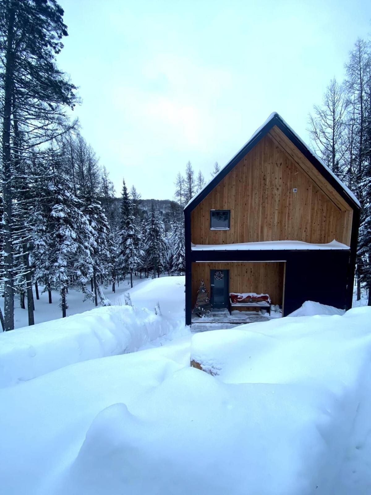 Chalet Scandinave Bordure Lac -Sauna -Laurentides Villa Sainte-Lucie-de-Doncaster Exterior photo