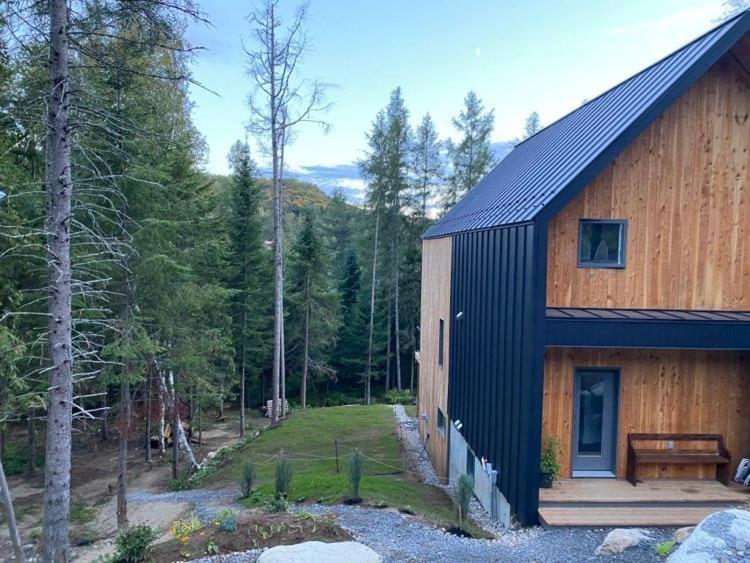 Chalet Scandinave Bordure Lac -Sauna -Laurentides Villa Sainte-Lucie-de-Doncaster Exterior photo