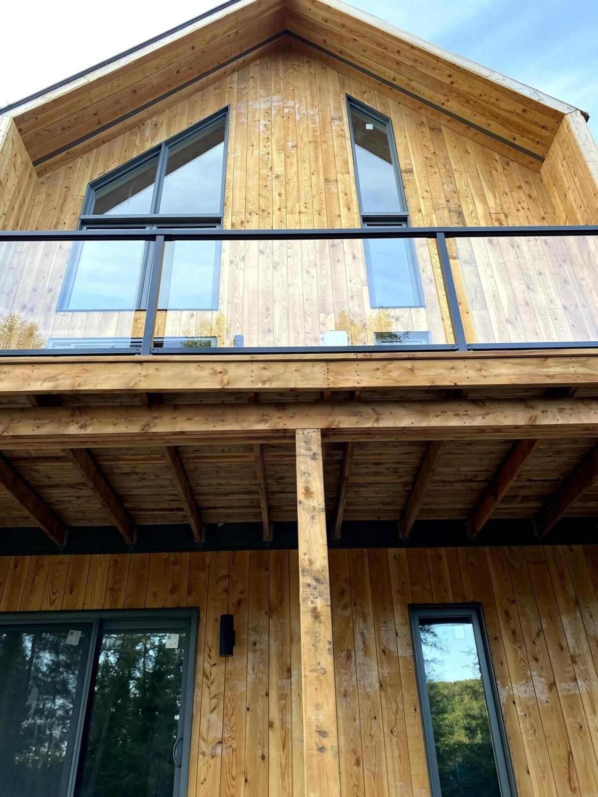 Chalet Scandinave Bordure Lac -Sauna -Laurentides Villa Sainte-Lucie-de-Doncaster Exterior photo